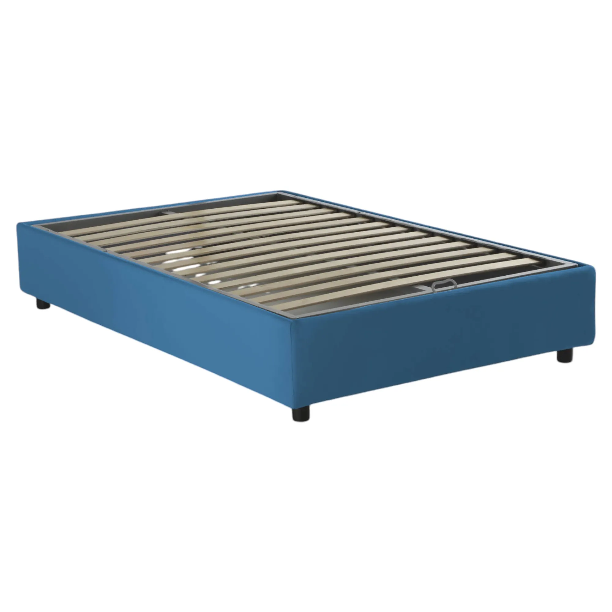 Letto alla francese Arto, con materasso Cm 140x190 incluso,<Dmora Sale