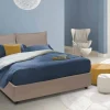 Letto alla francese Arzillo, con materasso Cm 140x190 incluso,<Dmora Flash Sale
