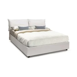 Letto alla francese Asler, adatto per materasso Cm 140x200,<Dmora Cheap