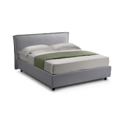 Letto alla francese Brienza, Con materasso Cm 120x200 incluso,<Dmora Online