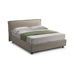 Letto alla francese Broni, Con materasso Cm 120x190 incluso,<Dmora Cheap