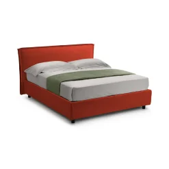 Letto alla francese Bronte, Adatto a materasso Cm 120x190,<Dmora Hot