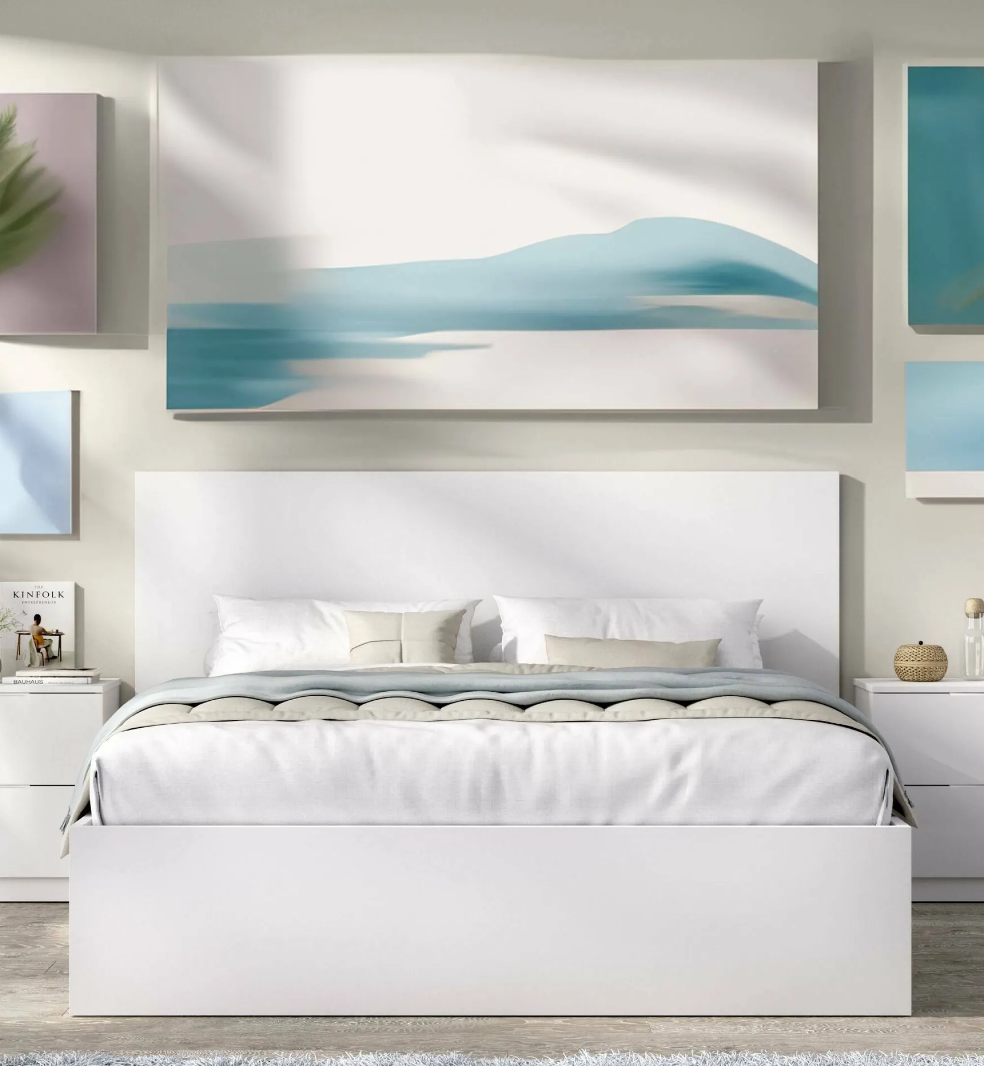 Letto alla francese Casimir, 149x195 h100 cm,<Dmora Online