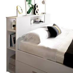 Letto alla francese Conching, 150x219 h95 cm,<Dmora Fashion