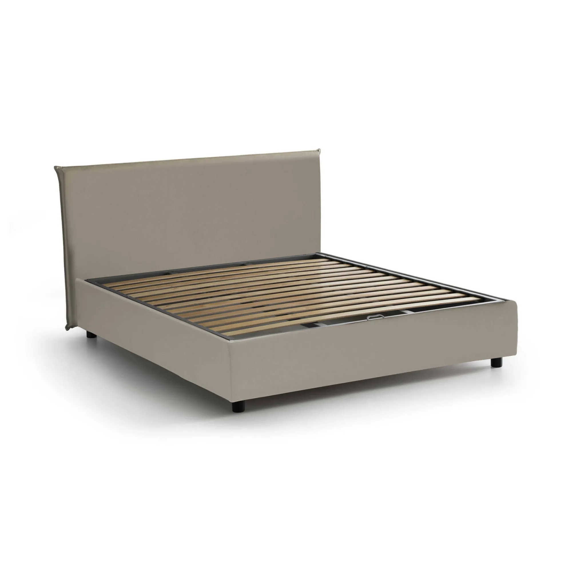 Letto alla francese Dacost, adatto per materasso Cm 140x190,<Dmora Best Sale