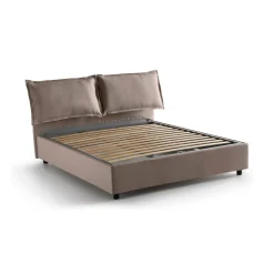 Letto alla francese Dgnahor, adatto per materasso Cm 140x200,<Dmora Online