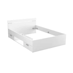 Letto alla francese Moira, 200x140 h74 cm,<Dmora Cheap