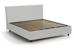 Letto alla francese Morganite, con materasso Cm 140x200 incluso,<Dmora Store