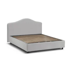 Letto matrimoniale Abigael, adatto per materasso 160x190 cm,<Dmora Cheap