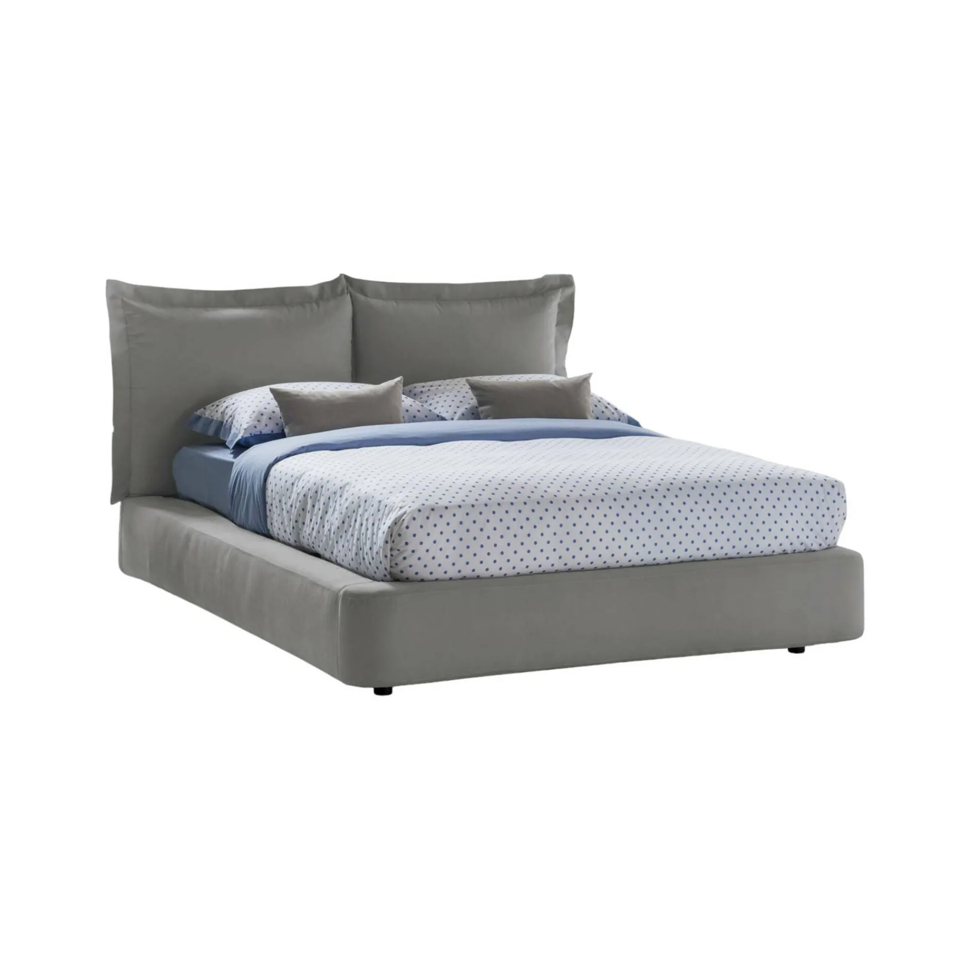 Letto matrimoniale Adi, adatto per materasso 160x190 cm,<Dmora Best