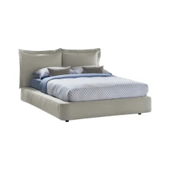 Letto matrimoniale Adi, adatto per materasso 160x190 cm,<Dmora Shop