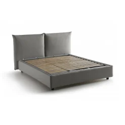 Letto matrimoniale Aghineo, adatto per materasso Cm 160x200,<Dmora Sale