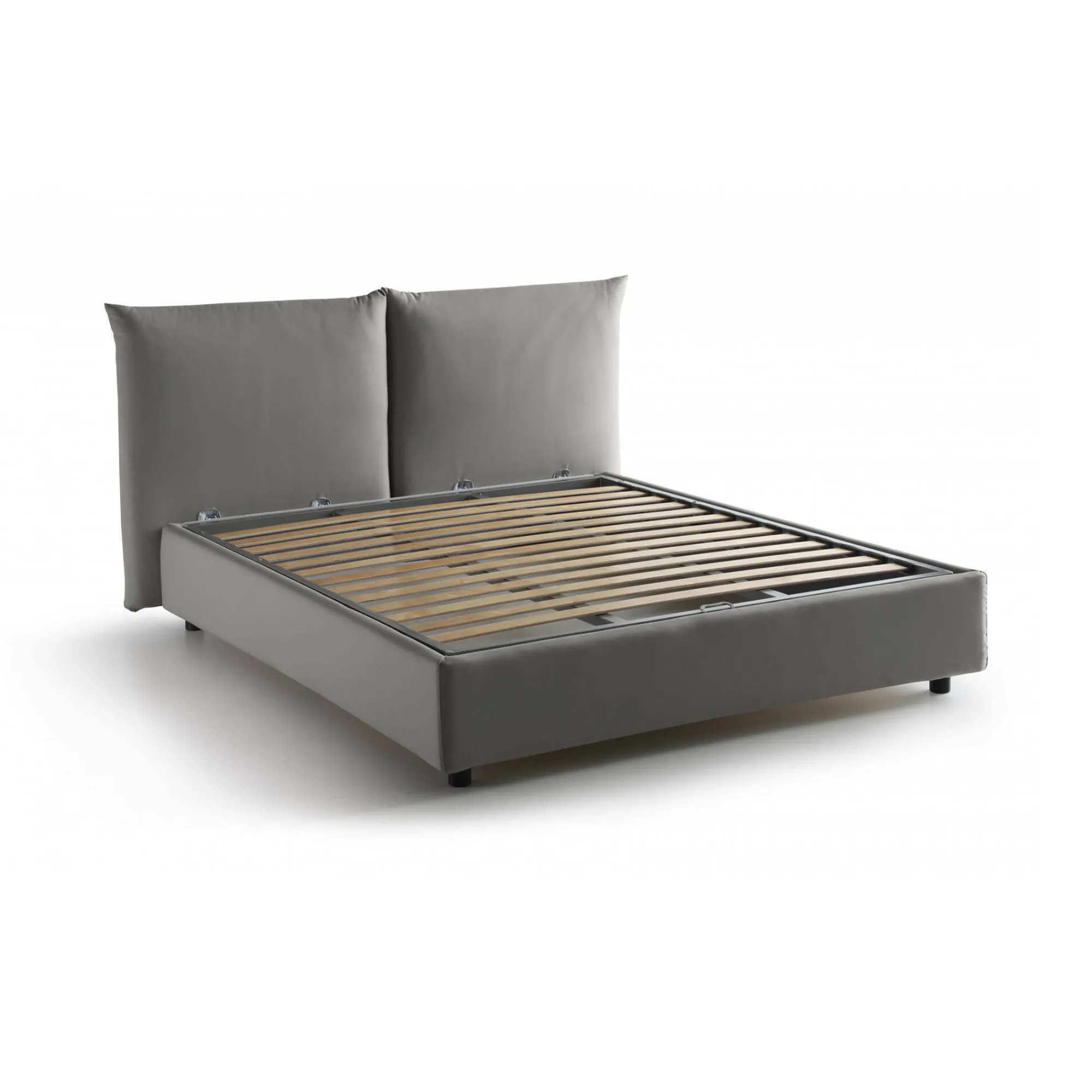 Letto matrimoniale Aghineo, adatto per materasso Cm 160x200,<Dmora Sale