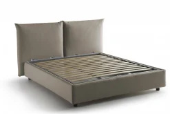 Letto matrimoniale Aghineo, adatto per materasso Cm 160x200,<Dmora Discount