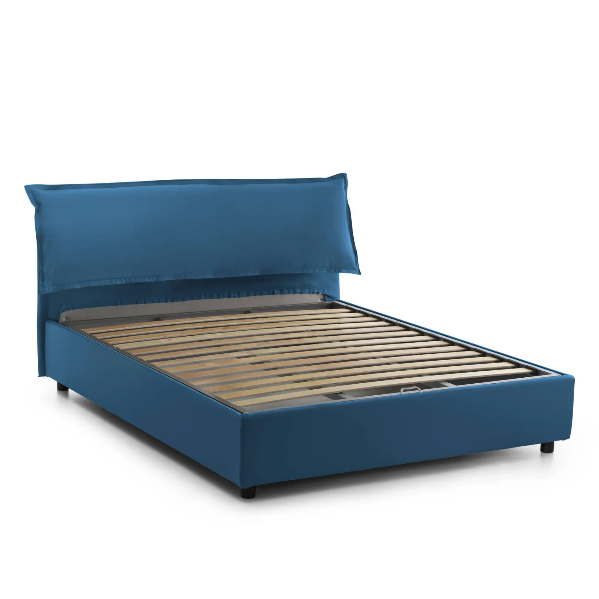 Letto matrimoniale Aishia, con materasso Cm 160x200 incluso,<Dmora Outlet