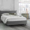 Letto matrimoniale Akasha, adatto per materasso 160x190 cm,<Dmora Fashion