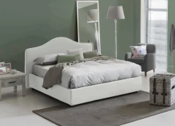 Letto matrimoniale Akym, con materasso Cm 160x190 incluso,<Dmora Best