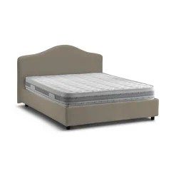 Letto matrimoniale Akym, con materasso Cm 160x190 incluso,<Dmora Flash Sale