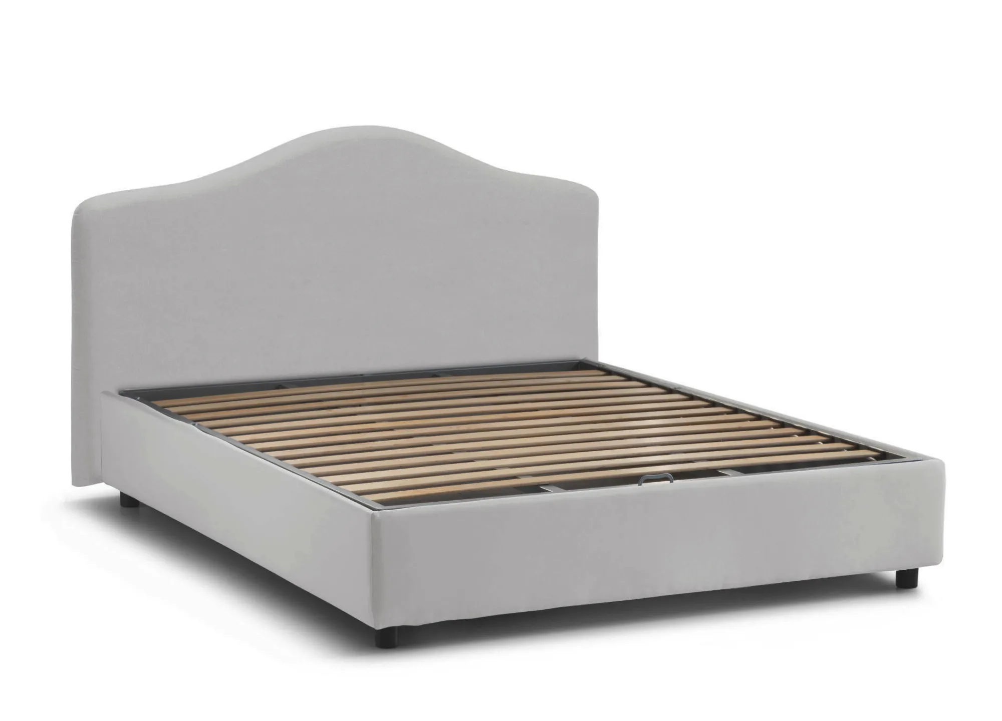 Letto matrimoniale Akym, con materasso Cm 160x190 incluso,<Dmora Best