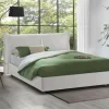 Letto matrimoniale Alabaster, adatto per materasso Cm 160x190,<Dmora Flash Sale