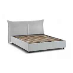 Letto matrimoniale Alabaster, adatto per materasso Cm 160x190,<Dmora Flash Sale