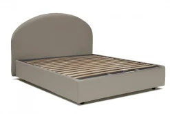 Letto matrimoniale Alastorn, adatto per materasso Cm 160x190,<Dmora Outlet