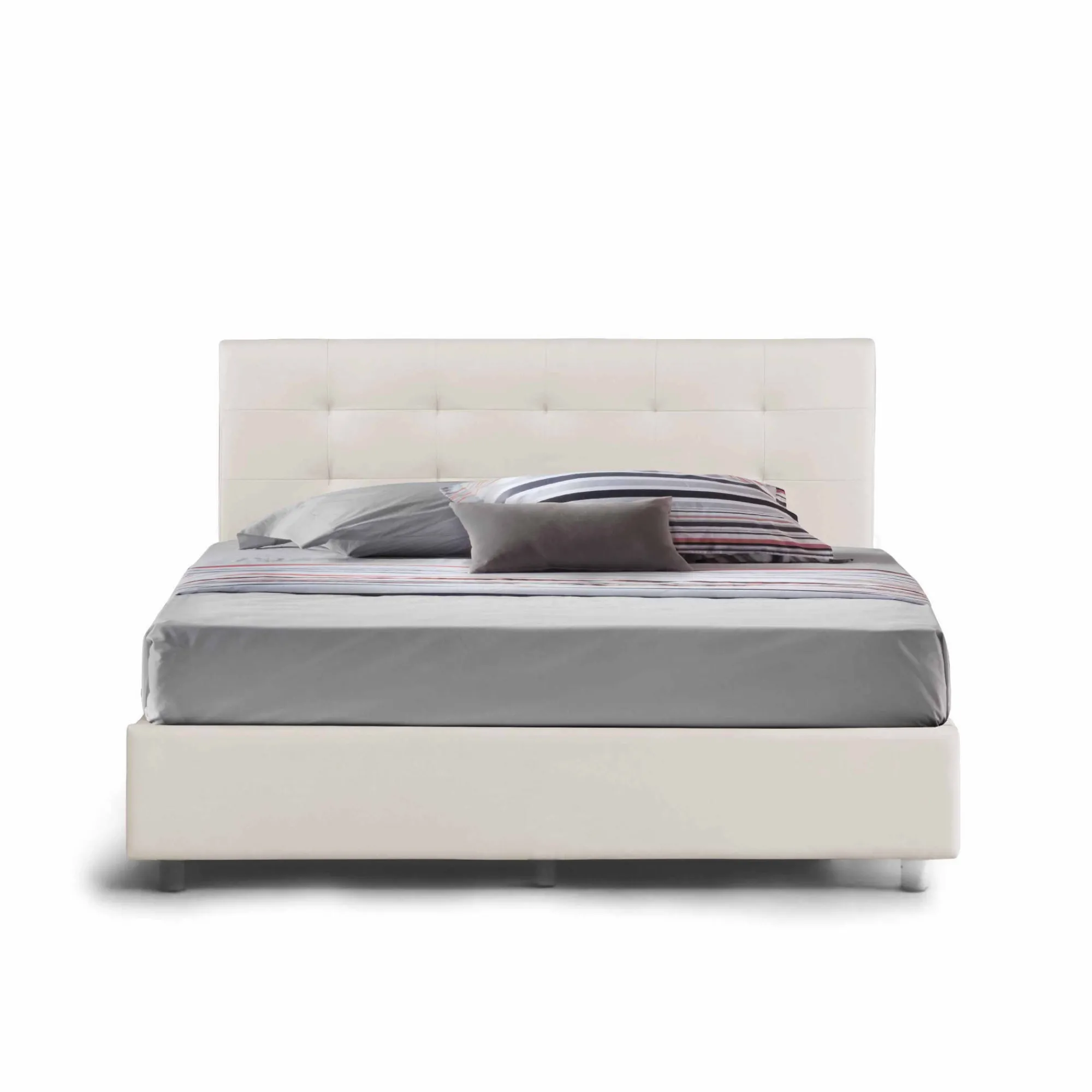 Letto matrimoniale Albanio, adatto per materasso 160x190 cm,<Dmora Flash Sale
