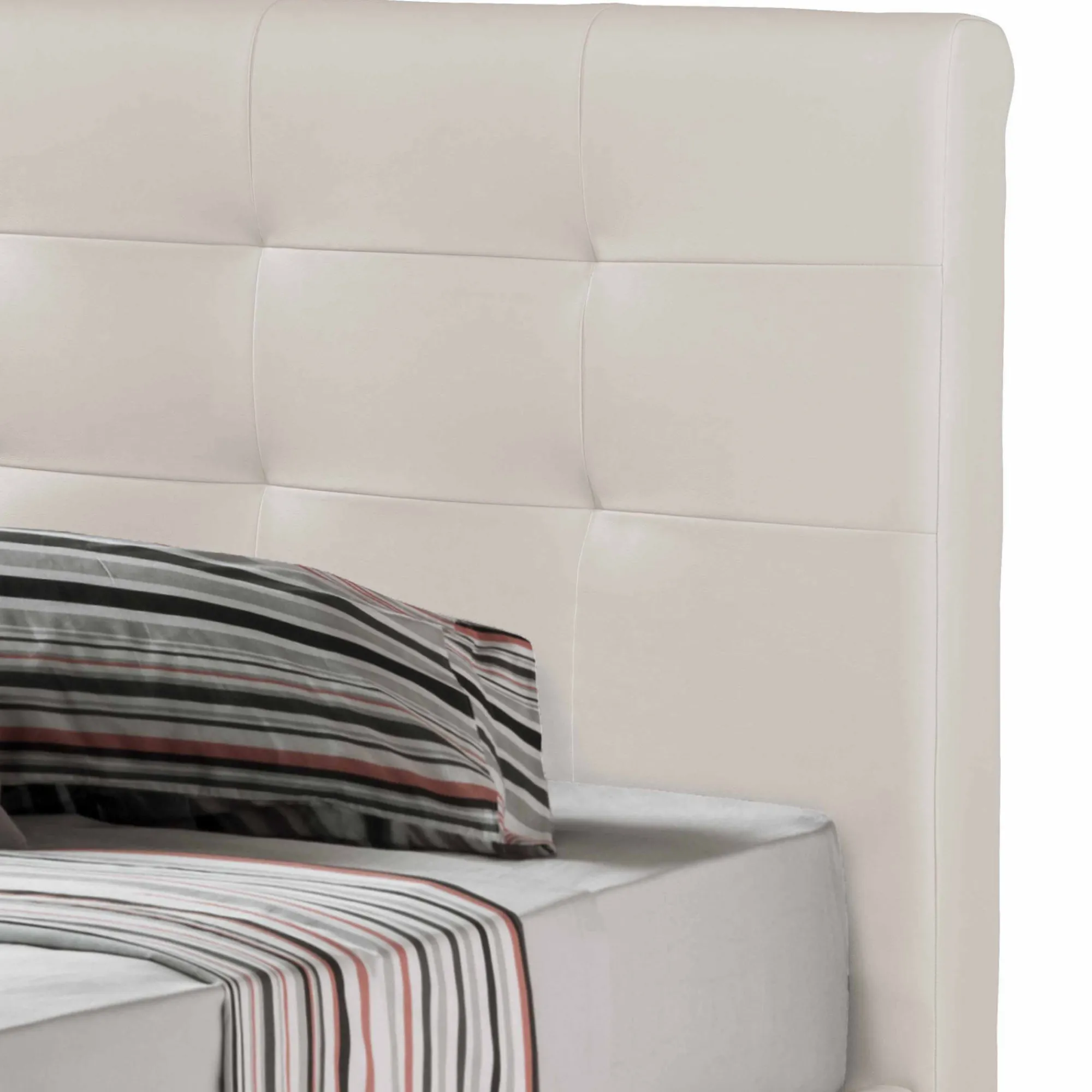 Letto matrimoniale Albanio, adatto per materasso 160x190 cm,<Dmora Flash Sale