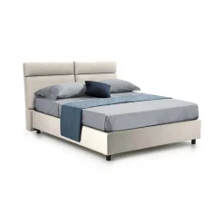 Letto matrimoniale Alcatron, Adatto a materasso Cm 160x190,<Dmora Outlet
