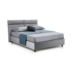 Letto matrimoniale Alcatron, Adatto a materasso Cm 160x190,<Dmora Cheap