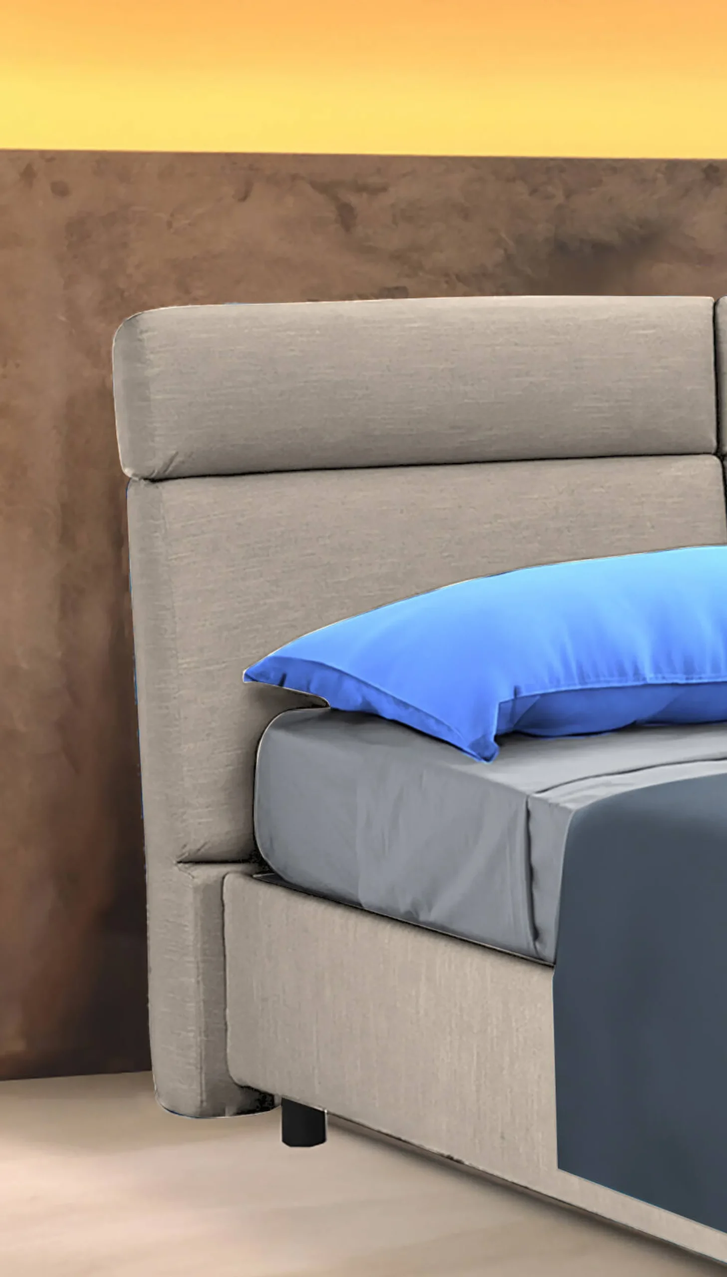 Letto matrimoniale Alcatron, Adatto a materasso Cm 160x190,<Dmora Best Sale