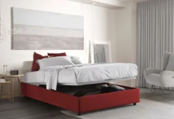 Letto matrimoniale Alessander, con materasso Cm 160x200 incluso,<Dmora Flash Sale