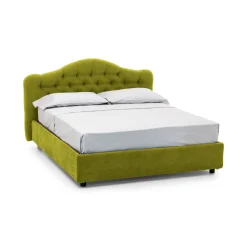 Letto matrimoniale Alfer, Con materasso Cm 160x200 incluso,<Dmora Shop