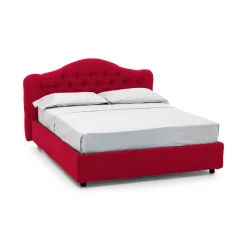 Letto matrimoniale Alfer, Con materasso Cm 160x200 incluso,<Dmora Flash Sale