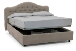 Letto matrimoniale Alfer, Con materasso Cm 160x200 incluso,<Dmora Best Sale