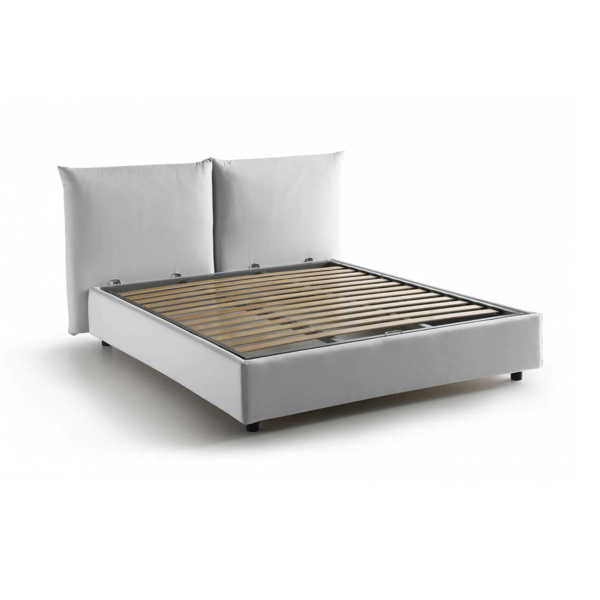 Letto matrimoniale Alizarin, adatto per materasso Cm 160x190,<Dmora Cheap