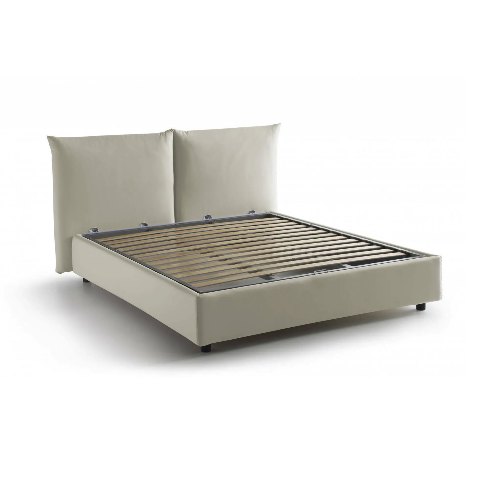 Letto matrimoniale Alizarin, adatto per materasso Cm 160x190,<Dmora Online