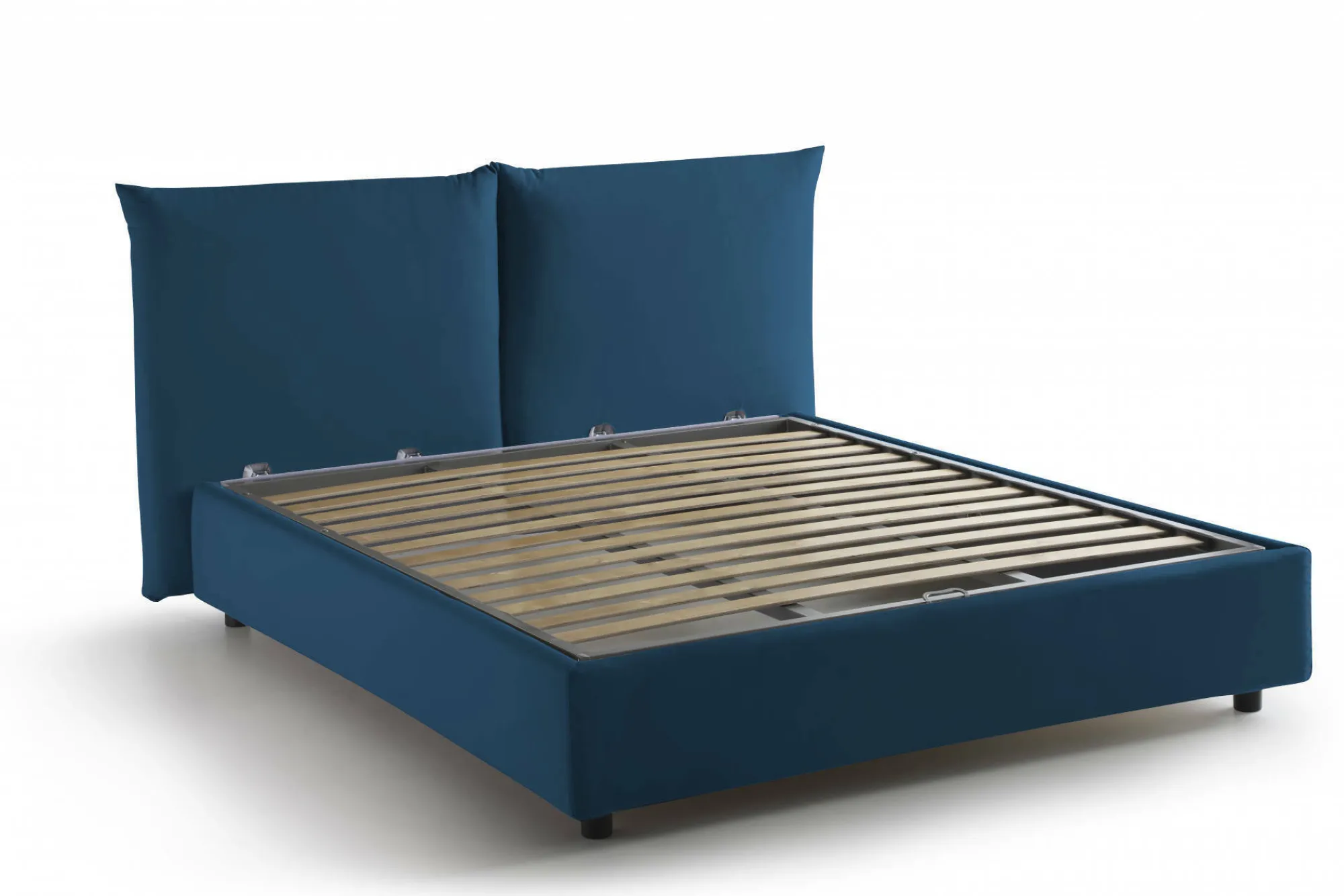 Letto matrimoniale Alizarin, adatto per materasso Cm 160x190,<Dmora Discount