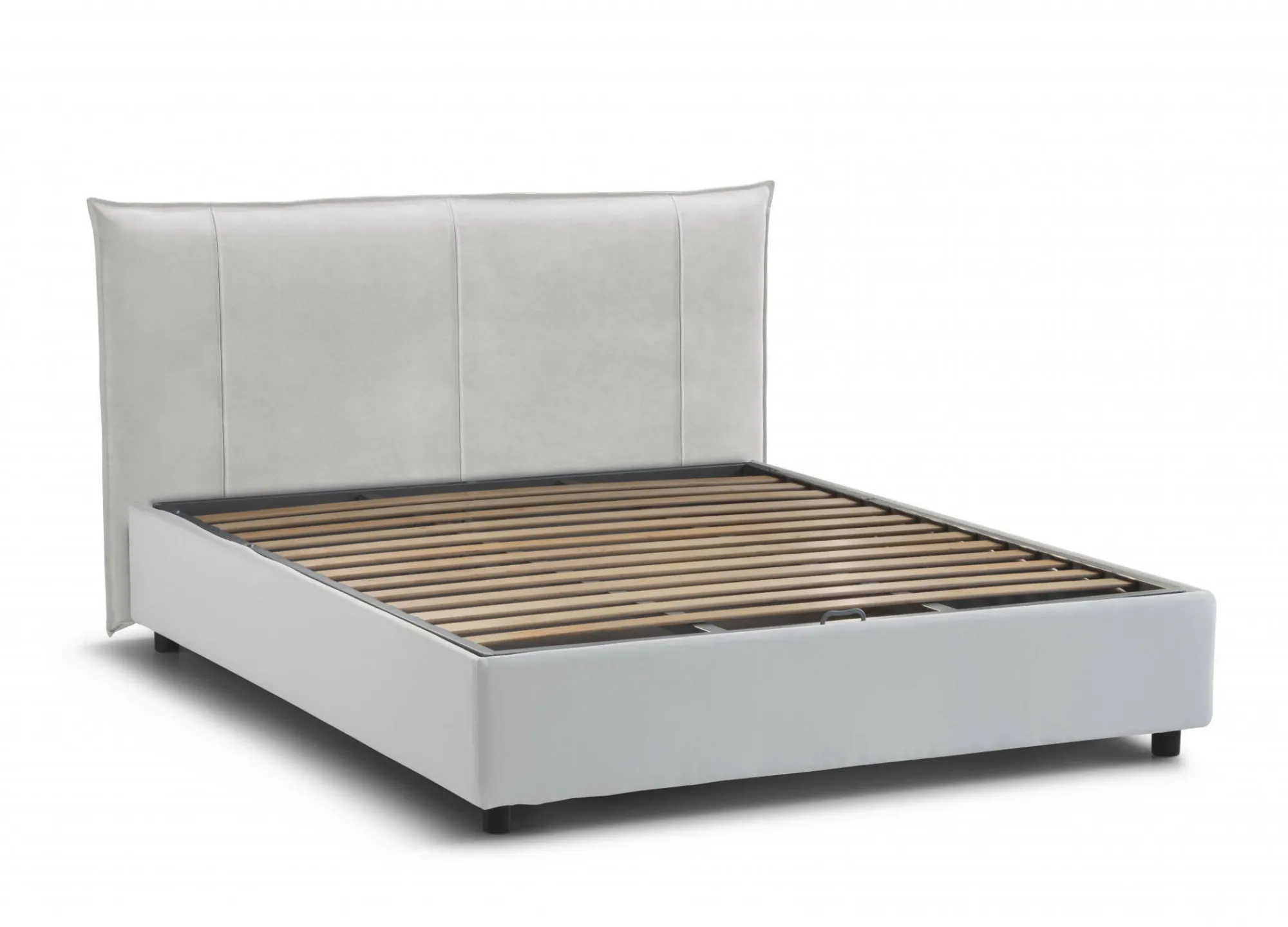 Letto matrimoniale Almond, con materasso 160x190 Cm incluso,<Dmora Shop