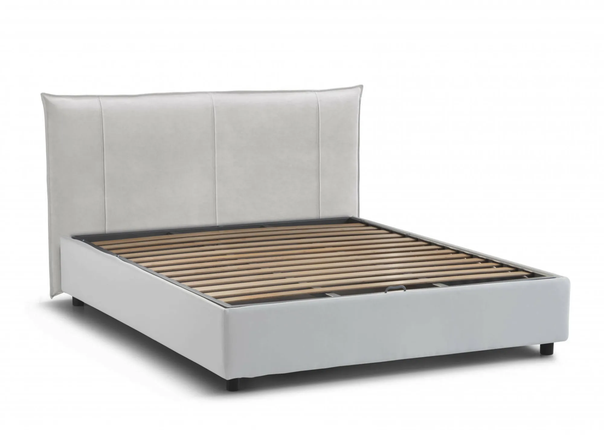 Letto matrimoniale Almond, con materasso 160x190 Cm incluso,<Dmora Shop