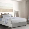 Letto matrimoniale Aluin, con materasso Cm 160x200 incluso,<Dmora Discount