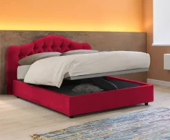 Letto matrimoniale Aly, Adatto a materasso Cm 160x200,<Dmora Best Sale