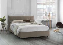 Letto matrimoniale Ambassador, adatto per materasso Cm 160x200,<Dmora Cheap
