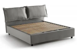 Letto matrimoniale Amelinda, con materasso Cm 160x190 incluso,<Dmora Sale