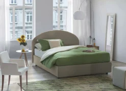 Letto matrimoniale Amida, con materasso Cm 160x190 incluso,<Dmora Flash Sale
