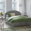Letto matrimoniale Amida, con materasso Cm 160x190 incluso,<Dmora Shop