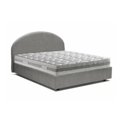 Letto matrimoniale Amida, con materasso Cm 160x190 incluso,<Dmora Shop