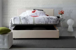 Letto matrimoniale Anassimene, con materasso Cm 160x190 incluso,<Dmora New