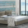 Letto matrimoniale Andrealo, con materasso Cm 160x190 incluso,<Dmora Cheap