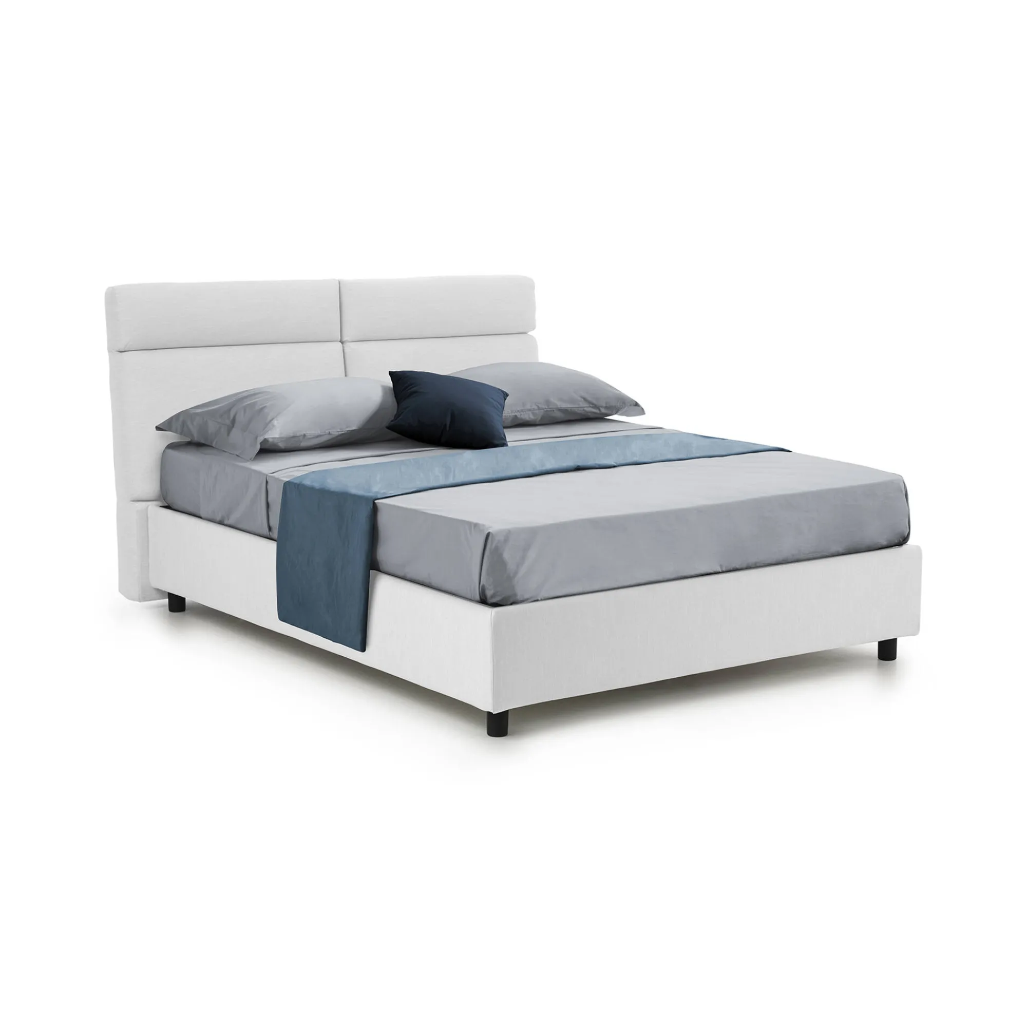Letto matrimoniale Annus, Con materasso Cm 160x200 incluso,<Dmora Store